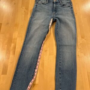 MOTHER Women's Straight Leg Jeans - Blue